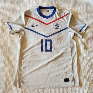 Netherlands 2010 World Cup Away kit feat. #10 Sneijder